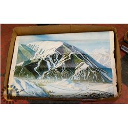 SUNSHINE VILLAGE, SUNSHINE VALLEY, ASST VINTAGE