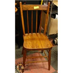 WOOD DINNING CHAIR