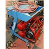 Image 1 : 135 PSI AIR COMPRESSOR WITH HOSE, AND BLUE SHOP