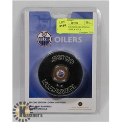 RCM EDMONTON OILERS SPECIAL EDITION LOONIE & PUCK