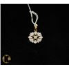 Image 1 : #-11 DIAMOND ACCENT PENDANT