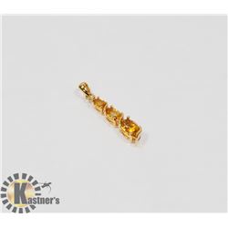 #-82 GENUINE GOLDEN CITRINE PENDANT