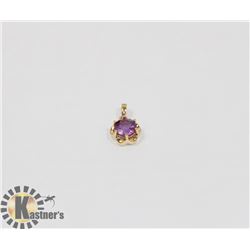 #-98 GENUINE AMETHYST PENDANT