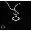 Image 1 : #-9 DIAMOND ACCENT PENDANT