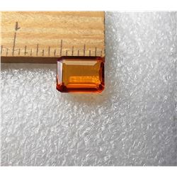 9)  BRAZILIAN NATURAL ORANGE SAPPHIRE