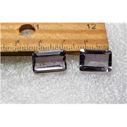 15)  LOT OF 2 MATCHED NATURAL PALE