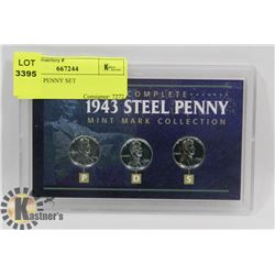 USA 1943 PENNY SET