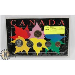 CANADIAN 6 COIN SET