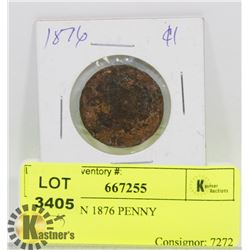 CANADIAN 1876 PENNY