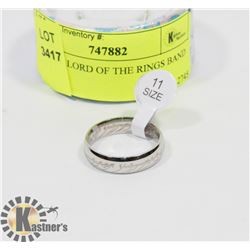 REPLICA LORD OF THE RINGS BAND SZ 11