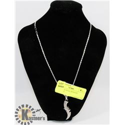 NEW KNIFE STEEL PENDANT NECKLACE