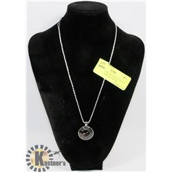 NEW FATHER AND SON NECKLACE TO MY SON NEVER FORGET