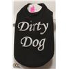 Image 1 : "DIRTY DOG" PET SHIRT SIZE SMALL.