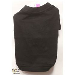 BLACK PET T-SHIRT SIZE SMALL.