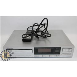 REALISTIC CD 1400 COMPACT DISC PLAYER WITH REMOTE.