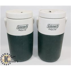 PAIR COLEMAN DRINK COOLERS