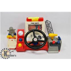 VINTAGE TOY QUEST BATT. OPERATED DRIVING GAME