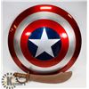 Image 1 : MARVEL CAPTAIN AMERICA SHIELD WITH LEATHER STRAP &
