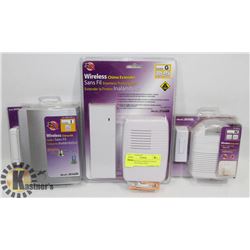 NEW WIRELESS CHIME KIT WITH CHIME EXTENDER AND