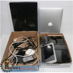 2 FLATS PHONES & TABLETS FOR REPAIR