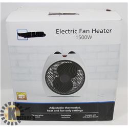 1500WATT ELECTRIC FAN HEATER ADJUST. THERMOSTATE
