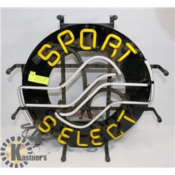 VINTAGE SPORTS SELECT NEON SIGN
