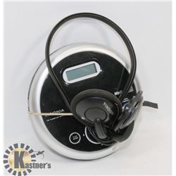 INSIGNIA CD PLAYER W/ FM RADIO & HEADPHONES