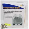 Image 1 : COMPACT FAN HEATER 2 HEAT SETTINGS OVERHEAT