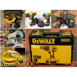 FEATURED ITEMS: TO BID SEARCH LOTS LISTED