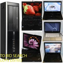 FEATURED ITEMS: TO BID SEARCH LOTS LISTED