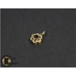 #129-GENUINE CITRINE PENDANT