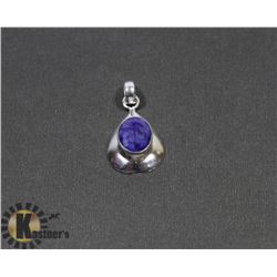 # 39-BLUE SAPPHIRE PENDANT