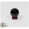 Image 1 : #265- NATURAL BLACK OBSIDIAN HEALING STONE
