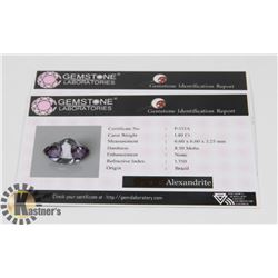 #186-ALEXANDRITE MATCHING GEMSTONE 2.80CT