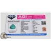 Image 1 : #178-GENUINE GREEN EMERALD GEMSTONE 5.30CT