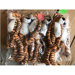 Lot of Plush 18 inch Tigers