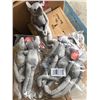 Image 2 : Lot of Plush 18 inch Elephants