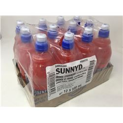 Lot of Sunny D Orange Strawberry (12 x 500ml)