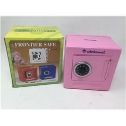 Frontier Safe with Combination Lock-Pink