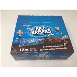 Lot of Kellogg's Rice Krispies Double Chocolatey Chunk Squares (12 x 85g)