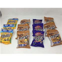 Lot of Assorted M&M's (12 x 109g)