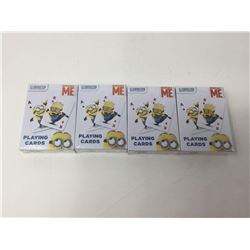 Lot of Despicable Me Playing Cards (4ct)