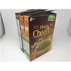 Lot of General Mills Honey Nut Cheerios (3 x 292g)