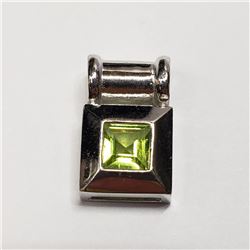 Silver Peridot (2G) Pendant, Suggested Retail Value $120