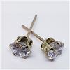 Image 1 : 10K Yellow Gold Cz (1.5G) Earrings, Suggested Retail Value $300 (Estimated Selling Price from $45 to