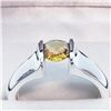 Image 5 : Silver Citrine Ring (~weight 6g), Suggested Retail Value $400 (Estimated Selling Price from $60 to $