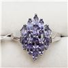 Image 2 : Silver Tanzanite(1.9ct) Ring (~Size 7) (~weight 5.5g), Suggested Retail Value $600 (Estimated Sellin