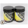 Image 1 : TWO NUTRABOLICS STIM-X PRE WORKOUT ENERGY