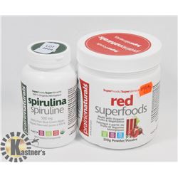 PRAIRIE NATURALS SPIRULINA SPIRULINE 100% ORGANIC