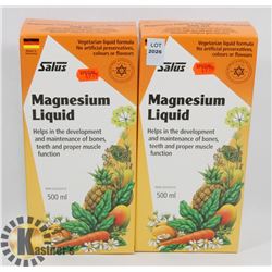 TWO SALUS MAGNESIUM LIQUID VEGETARIAN LIQUID
